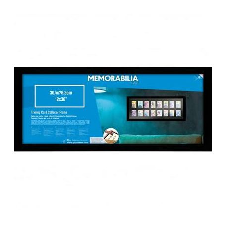 GBEYE - Trading Card Collector Frame 16 Position Black (30.5x76cm)-FMPDDT1FBTCL