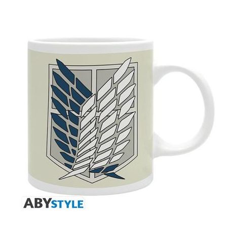 ATTACK ON TITAN - Mug - 320 ml - Badge - subli - box-MG0449