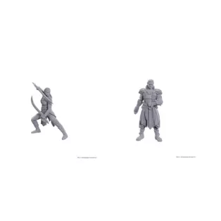 D&D Nolzur's Marvelous Miniatures: Special Edition Baldur's Gate 3 — Jaheira & Halsin-96368