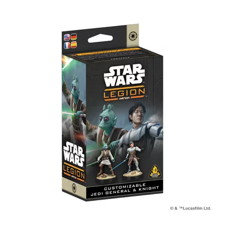 Star Wars: Legion - Customizable Jedi General and Knight - EN/DE/SP/FR-SWQ20