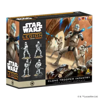 Star Wars: Legion - Clone Troopers Infantry - EN/DE/SP/FR-SWQ24