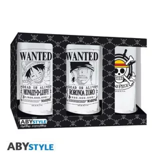 ONE PIECE - 3 glass set-ABYVER189