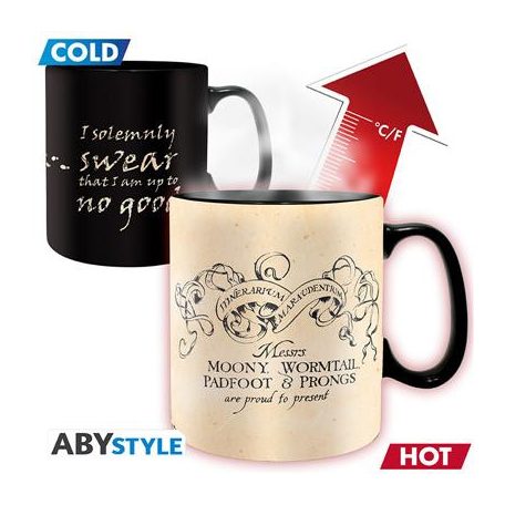 HARRY POTTER - Mug Heat Change - 460 ml - Marauder - cardboard-ABYMUGA496