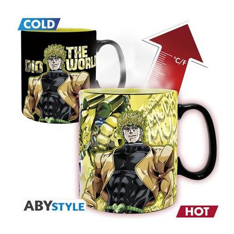 JOJO'S BIZARRE ADVENTURE - Mug Heat Change - 460 ml - Jotaro Dio-ABYMUGA447