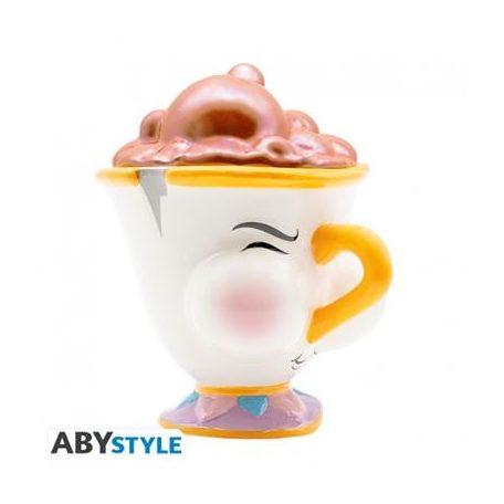 DISNEY - Mug 3D - The Beauty & the Beast Chip with bubbles-ABYMUGA216