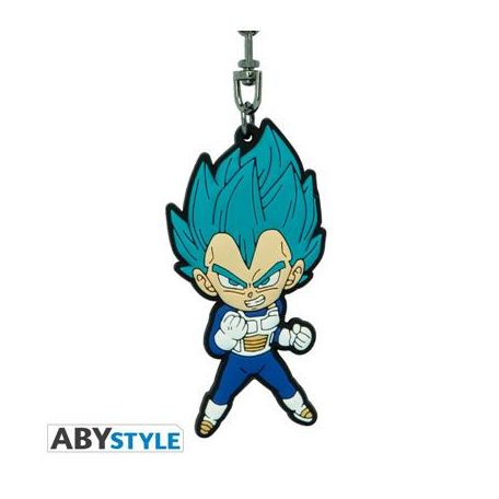 DRAGON BALL SUPER - Keychain PVC "Vegeta Saiyan Blue"-ABYKEY326