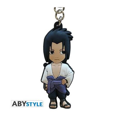 NARUTO SHIPPUDEN - Keychain PVC "Sasuke"-ABYKEY145