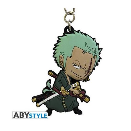 ONE PIECE - Keychain PVC "Zoro SD"-ABYKEY088