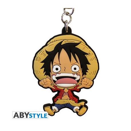 ONE PIECE - Keychain PVC "Luffy SD"-ABYKEY037