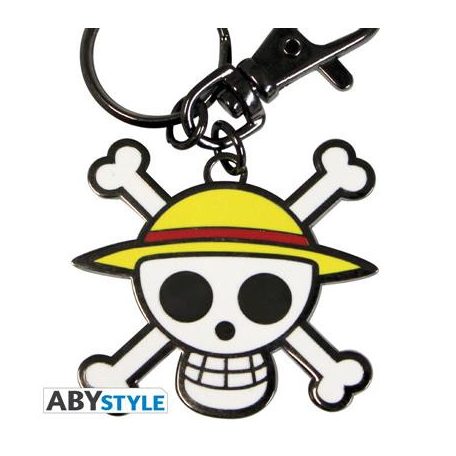 ONE PIECE - Keychain "Skull - Luffy"-ABYKEY004