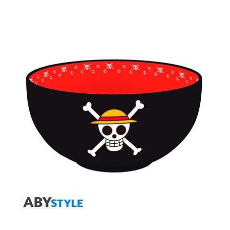 ONE PIECE - Bowl - 600ml - "Skulls" - cardboard Box-ABYBOL057