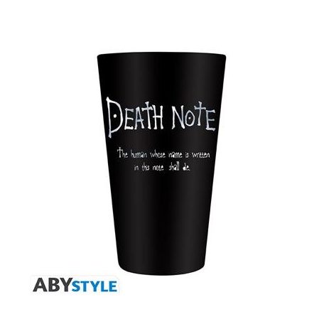 DEATH NOTE - Large Glass - 400ml - Ryuk - Matte-ABYVER163