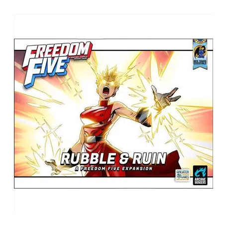 Freedom Five: Rubble Ruin Expansion Retail - EN-AWGDTE15FFRR
