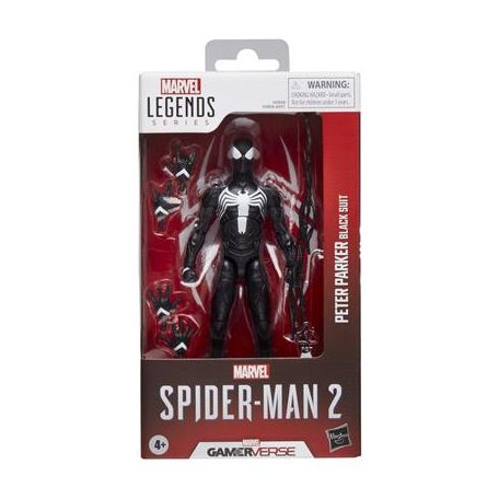 Marvel Legends Series Gamerverse Peter Parker Black Suit-G08345X0