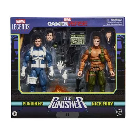 Marvel Legends Series Gamerverse Punisher and Nick Fury-G18715L0