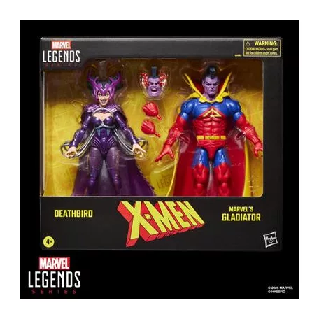 Marvel Legends Series X-Men Deathbird & Marvel’s Gladiator-G05825L0