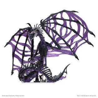 D&D Icons of the Realms: Black Dracolich Boxed Miniature-96322