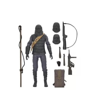 Planet of the Apes - 7” Scale Action Figure - Ultimate Gorilla Soldier-NE29981-01