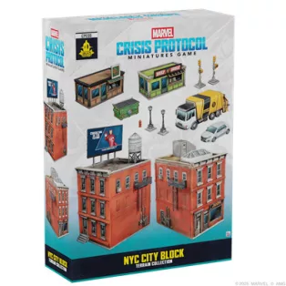 Marvel Crisis Protocol - NYC City Block Terrain Collection - EN-CPE06