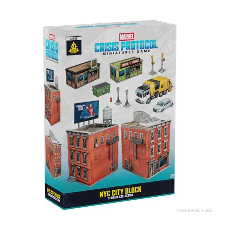 Marvel Crisis Protocol - NYC City Block Terrain Collection - EN-CPE06