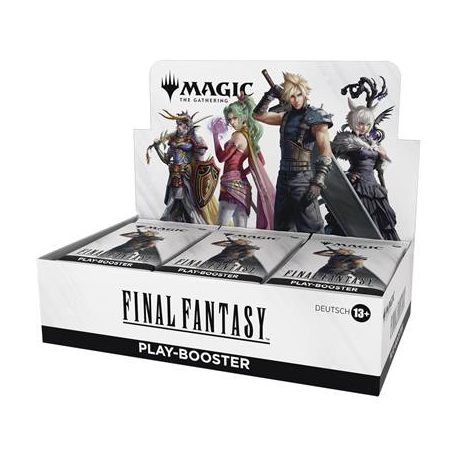 MTG - Final Fantasy Play Booster Display (30 Packs) - DE-D38421000