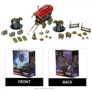 D&D Icons of the Realms: Monster Menagerie 2 - Adventurer's Camp Premium Set (Set 6)-72533