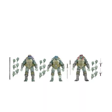 TMNT (The Last Ronin) - 7" Scale Action Figure - Ghost Brothers 3 Pack-NE54523-01