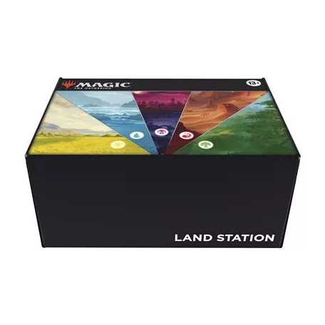 MTG - Tarkir: Dragonstorm Land Station Display (4 Units) - EN-D46530000
