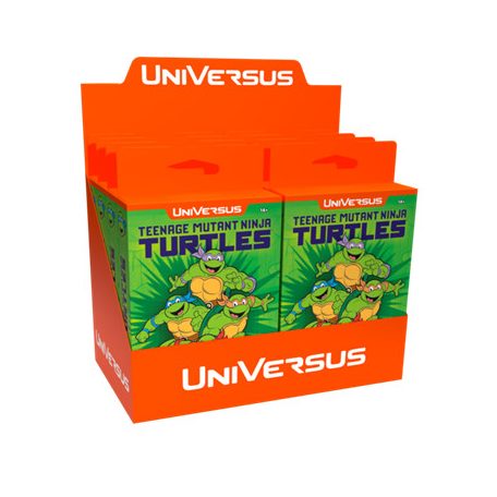 UniVersus CCG: Teenage Mutant Ninja Turtles Starter Deck Display (8 Decks) - EN-UVSTMNT02-MD