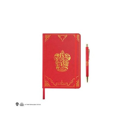 Deluxe notebook and pen Gryffindor - Harry Potter-CR5601
