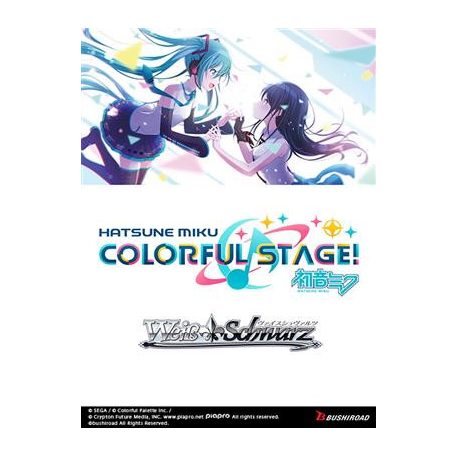 Weiß Schwarz - Hatsune Miku: Colorful Stage! Booster Display (12 Packs) - EN-120836