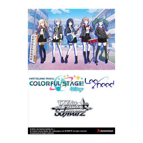 Weiß Schwarz - Hatsune Miku: Colorful Stage! Leo/Need Trial Deck＋ Display (6 Decks) - EN-120744