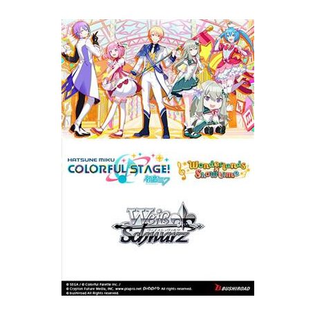 Weiß Schwarz - Hatsune Miku: Colorful Stage! Wonderlands×Showtime Trial Deck＋ Display (6 Decks) - EN-120805