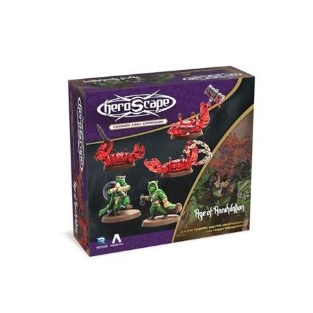 Heroscape: Molten Crustaceans and Tanuki Tricksters Army Expansion - EN-RGS02796