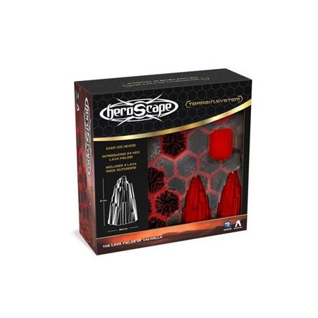 Heroscape: The Lava Fields of Valhalla Terrain Expansion - EN-RGS02792