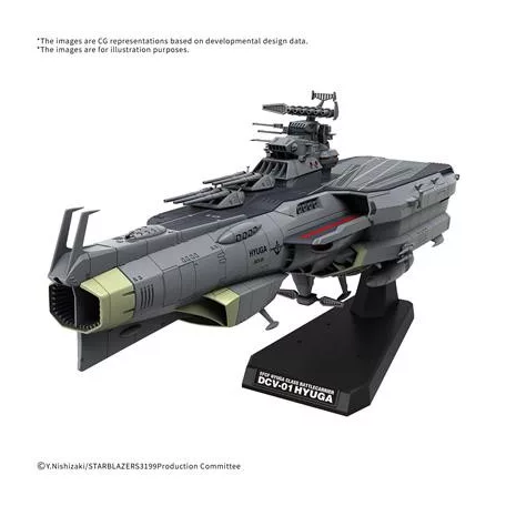 1/1000 EFCF HYUGA CLASS BATTLECARRIER DCV-01 HYUGA-MK68695