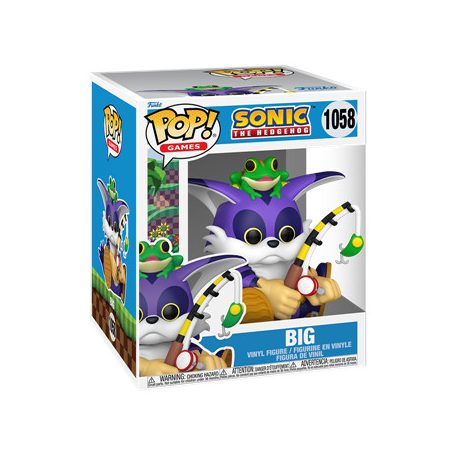 Funko POP! Super: Sonic - Big the Cat w/Froggy-FK83853