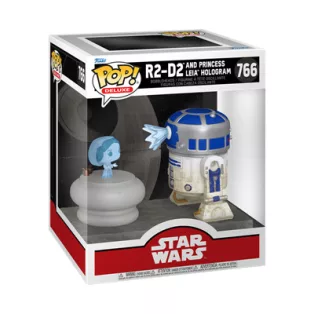 Funko POP! Deluxe: SWS9-R2-D2 w/Leia-FK83799