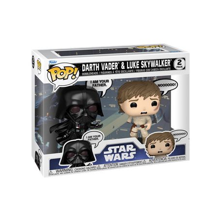 Funko POP! Star Wars: Sayings - Vader & Luke 2PK-FK83594