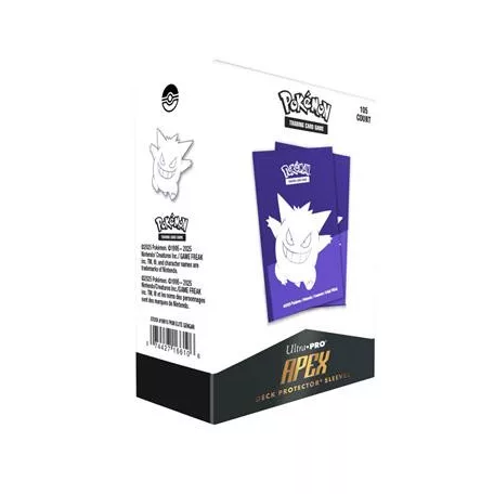 UP - Elite Gengar 105ct Apex Deck Protector Sleeves for Pokémon-16610