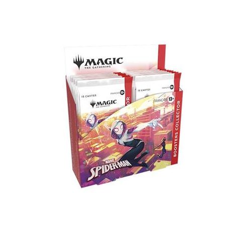 MTG - Marvel's Spider-Man Collector's Booster Display (12 Packs) - FR-D45271010