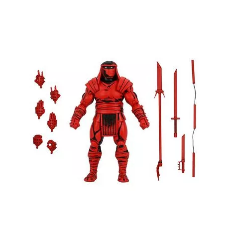 TMNT (Mirage Comics) - 7" Scale Action Figure - Red and Black Foot Enforcer-NE54497-01