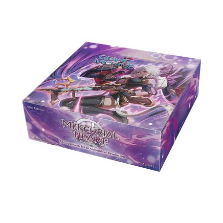 Grand Archive TCG: Mercurial Heart Alter Edition  Booster Display (20 Boosters) - EN-GA25B4AE-EN