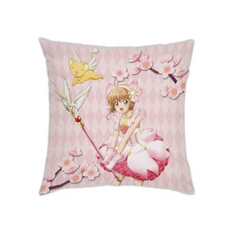Card Captor Sakura: Clear Card - Couch Pillow - Sakura - Blooming Spring - 35x35cm-SAK01795