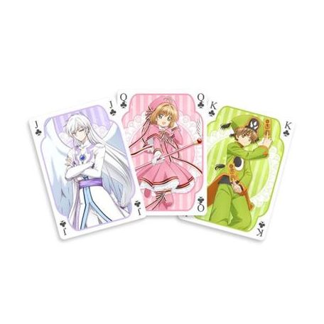 Card Captor Sakura: Clear Card - Playing Cards - French-suited Deck 54 Cards-SAK00552