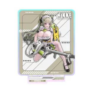 Goddess of Victory: NIKKE - Holographic Acrylic Standee - Soda - Crouching Series - 14cm-NIK-ACL-02389