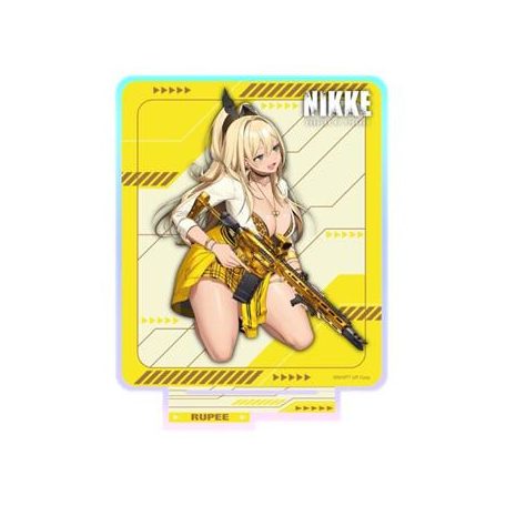 Goddess of Victory: NIKKE - Holographic Acrylic Standee - Rupee - Crouching Series - 14cm-SAK02334