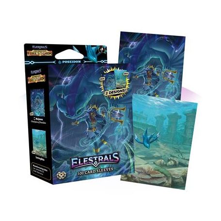 Elestrals - Firestorm Majesea Champion of Poseidon Card Sleeves-FSCS03
