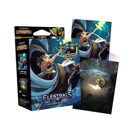 Elestrals - Firestorm Voltempest Champion of Zeus Card Sleeves-FSCS04