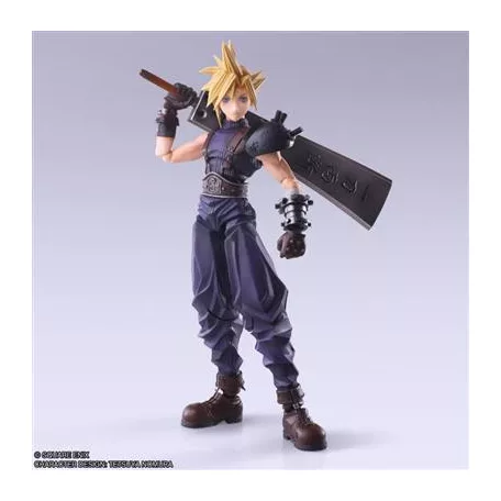 FINAL FANTASY VII BRING ARTS Action Figure - CLOUD STRIFE Hardedge Ver.-XFF07ZZ387